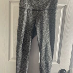 90 Degree By Reflex Gray Stretchy Leggings Athletic Wear